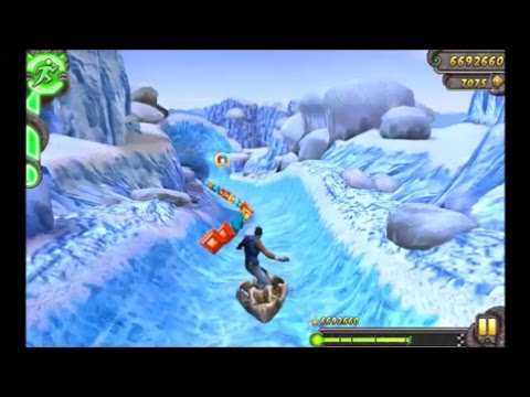 Temple Run 2 - Frozen Shadows Gameplay Video  ❄️A cold wind is blowing  across the land of Temple Run 2. Welcome to Frozen Shadows!🏂 Surf the ice  luge and race across