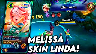 MELISSA SKIN ALLSTAR - MELISSA GAMEPLAY | Mobile Legends