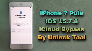 How To iPhone 7 Puls iOS 15.7.8 iCloud Holle Bypass By Unlock Tool