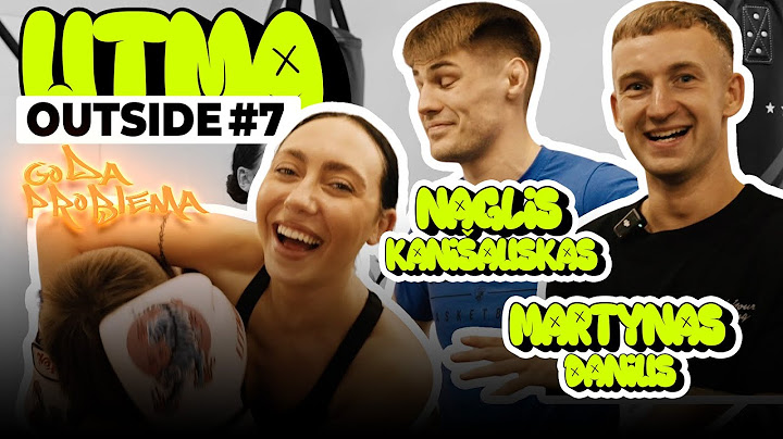 Klaipėdiečiai: Danius ir Kanišauskas | su Goda Problema | OUTSIDE UTMA #7