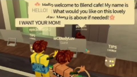 Trolling in Blend Cafe ||Collab with epicbilder242