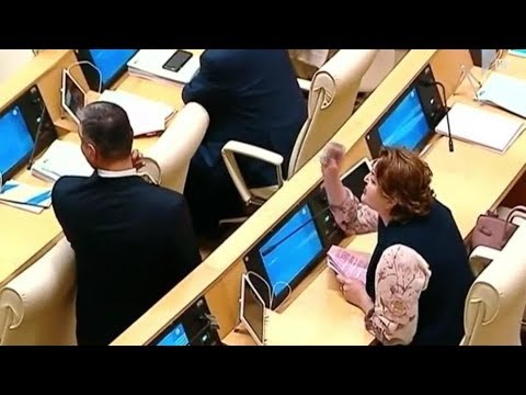 პოლიტიკური დაპირისპირება პარლამენტში