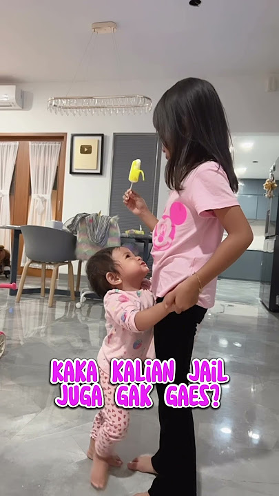 LEXIE REBUTAN ICE CREAM LAGI SAMA LEIKA GAK DIKASIH TAPI SENYUM GENIT🥹 #leika #viral #shorts