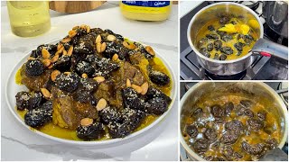 بعد ما كليتو فواحد العرس قلت لازم نديرهولكم😍 لحم بالبرقوق بوحد الصلصة خاترة بزاااف بنينة لازم تجربوه