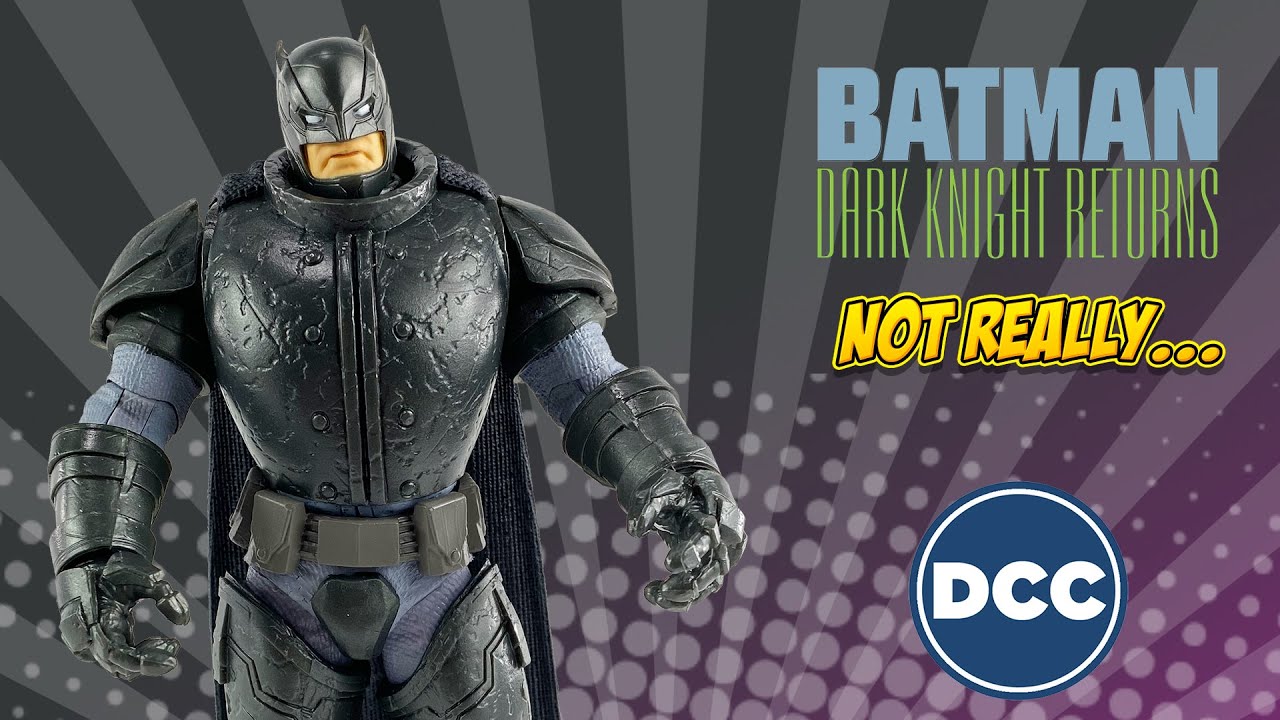 McFarlane Toys DC Multiverse Armored Batman Action Figure Review - YouTube