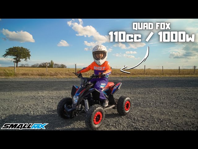 Test Quad Enfant 110cc / 1000w - SmallMX 