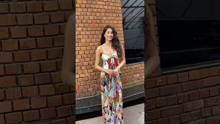 Hottest Janhvi Kapoor Snapped At Andheri In Hot Dress Janhvi Latest Viral
