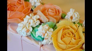 COTTAGE  ROSES~ Making, Piping & Cutting Cold Process Soap~