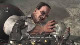 Metal Gear Rising Senator Armstrong boss fight   metal gear Excelsus