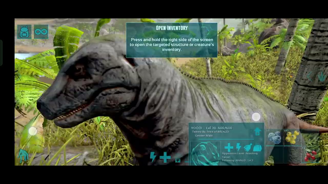 Ark mobile beta test on a shit device 2