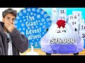 Spinning a 75,000$ ADVENT CALENDAR WHEEL Of Mystery Boxes