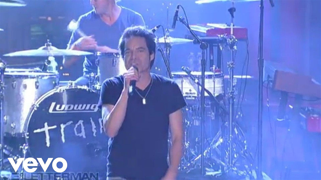 Train   Drive By Live on Letterman