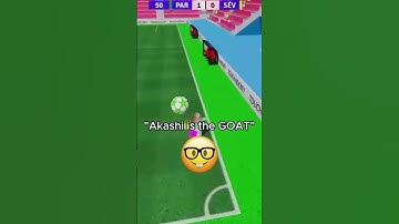 the real goat... 🔥 #touchfootball #roblox #soccer