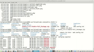 Joomla! Installation in LAMP environment