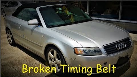 2002 audi a4 3.0 quattro timing belt replacement