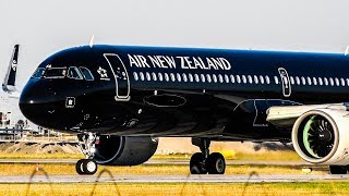 WOW, A Stunning Evening Take Off! | A321Neo | Melbourne Airport Plane Spotting