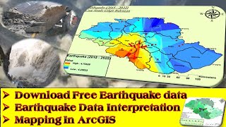 Free Download Earthquake Data and interpretation in ArcGis