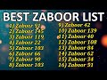 Zaboor And Geet | Zaboor List | Best Zaboor Collection 2023