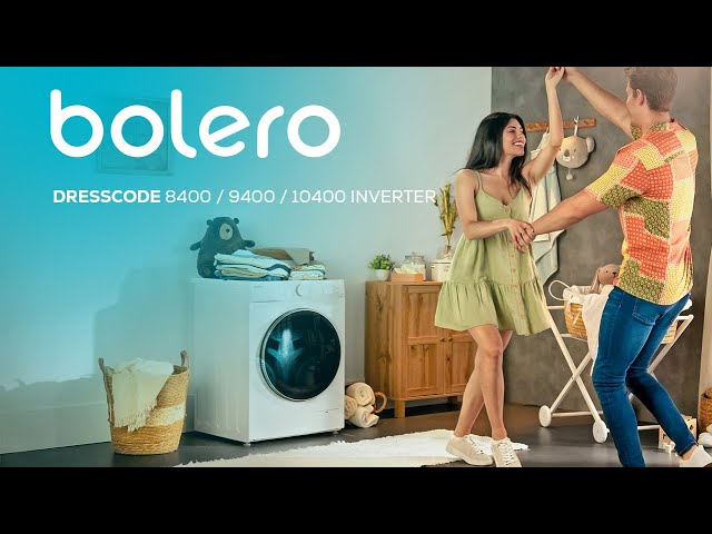 Lavadora Cecotec Bolero DressCode 9600 Inverter Steel