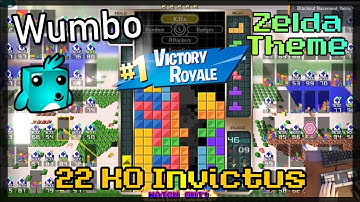 Tetris 99 Invictus 22 KO Victory - Legend of Zelda Theme