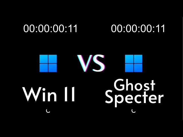 Windows 11 vs Ghost Spactor | Speed Test (Which is Best?) class=