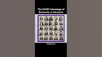 The SCARY Advantage of Extroverts vs Introverts #psychology
