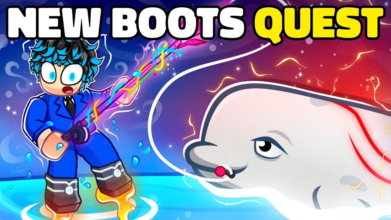 I Unlocked NEW SPEED BOOTS on Roblox Fisch! (Completed Quest) - YouTube