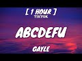 GAYLE - abcdefu (Lyrics) [1 Hour Loop] &quot;A-B-C-D-E, F youAnd your mom and your sister &quot; [TikTok Song]