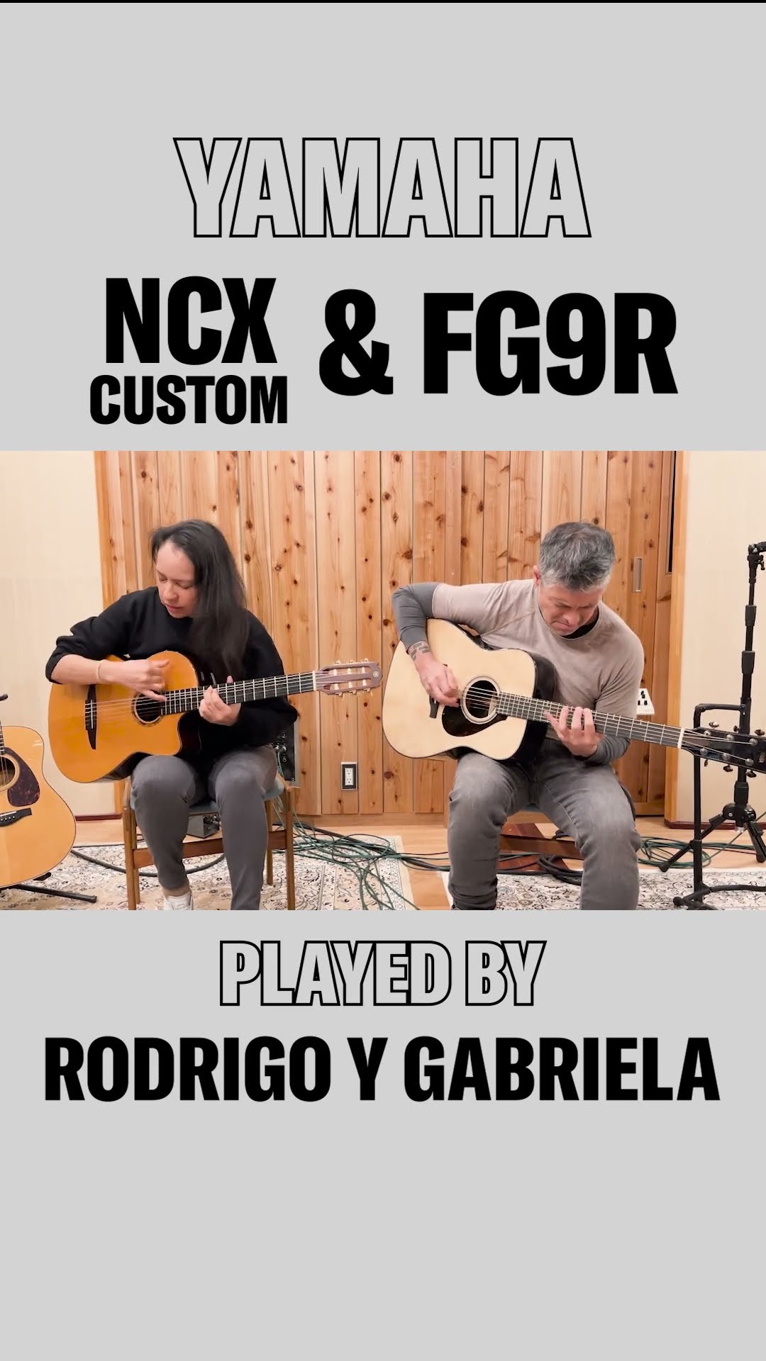 Yamaha Artist Interview] ロドリーゴ・イ・ガブリエーラ / RODRIGO Y