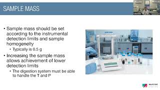 Application of SRC Digestion to Food Samples