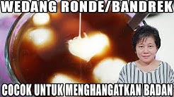 WEDANG RONDE/BANDREK COCOK UNTUK MENGHANGATKAN BADAN!!! - Durasi: 10.52. 