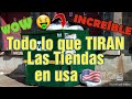 ♻️DUMPSTERDIVING♻️LO QUE TIRAN EN USA🇺🇲WoW😱Increíble😱 Las Tiendas en USA🇺🇲 Tiran de todo a la BASURA