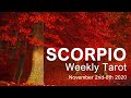 SCORPIO WEEKLY TAROT READING "THERE'S A SWIFT CHANGE SCORPIO!" November 2nd-8th 2020