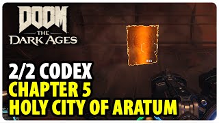 Chapter 5: The Holy City of Aratum - All Codex Locations Guide | Doom The Dark Ages