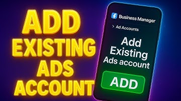 How To Add an Existing Ads Account To Facebook Business Manager (2025)