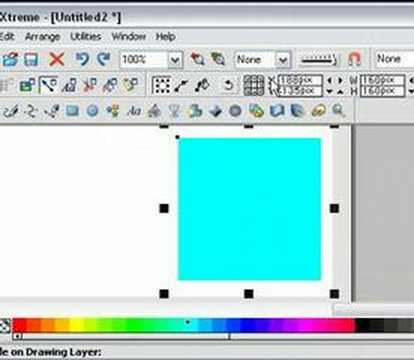 Xara Xtreme Recreating a Mailing Label