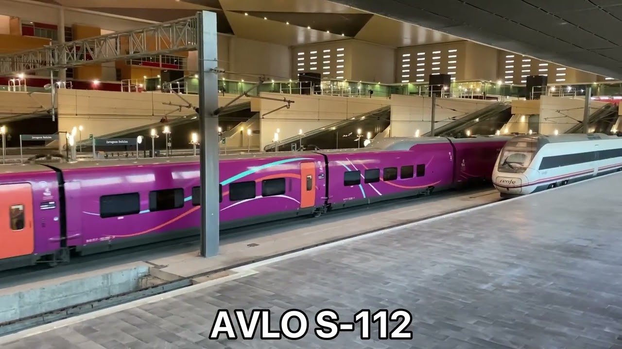 Trenes en Zaragoza-Delicias | 23/05/2024