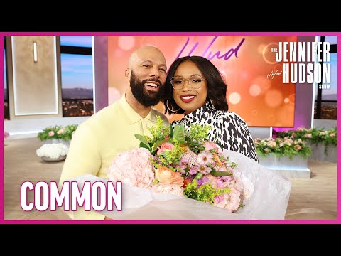 Common Tells Jennifer Hudson ‘This Relationship Is A Happy Place’