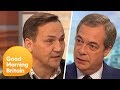 Nigel Farage Becomes Passionate During Brexit Trade Debate | Good Morning Britain