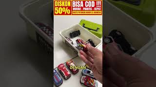 Hemat 50% - Paket Lengkap Mobil Mainan Anak, Promo Potongan Ongkir Pengiriman.
