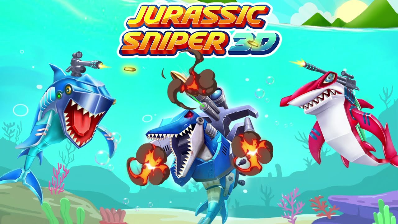 Jurassic Sniper 3D MOD APK cover