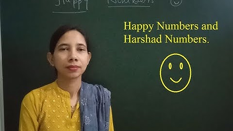 Happy Numbers and Harshad Numbers