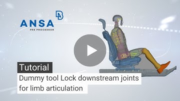 Dummy tool Lock downstream joints for limb articulation