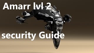 Eve Online - Amarr lvl 2 security mission guide. This is for Alpha and Omega clones alike!