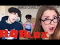 LARRAY FIGHTING TIKTOKERS ON ROBLOX REACTION