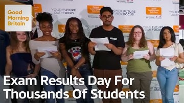 Students Reveal Their A-Level and BTec Results Live on Air!