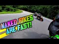 chasing naked bikes!