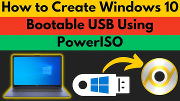 How to Make Windows 10 Bootable USB Using PowerISO | Create Windows 10 Bootable PenDrive in PowerISO