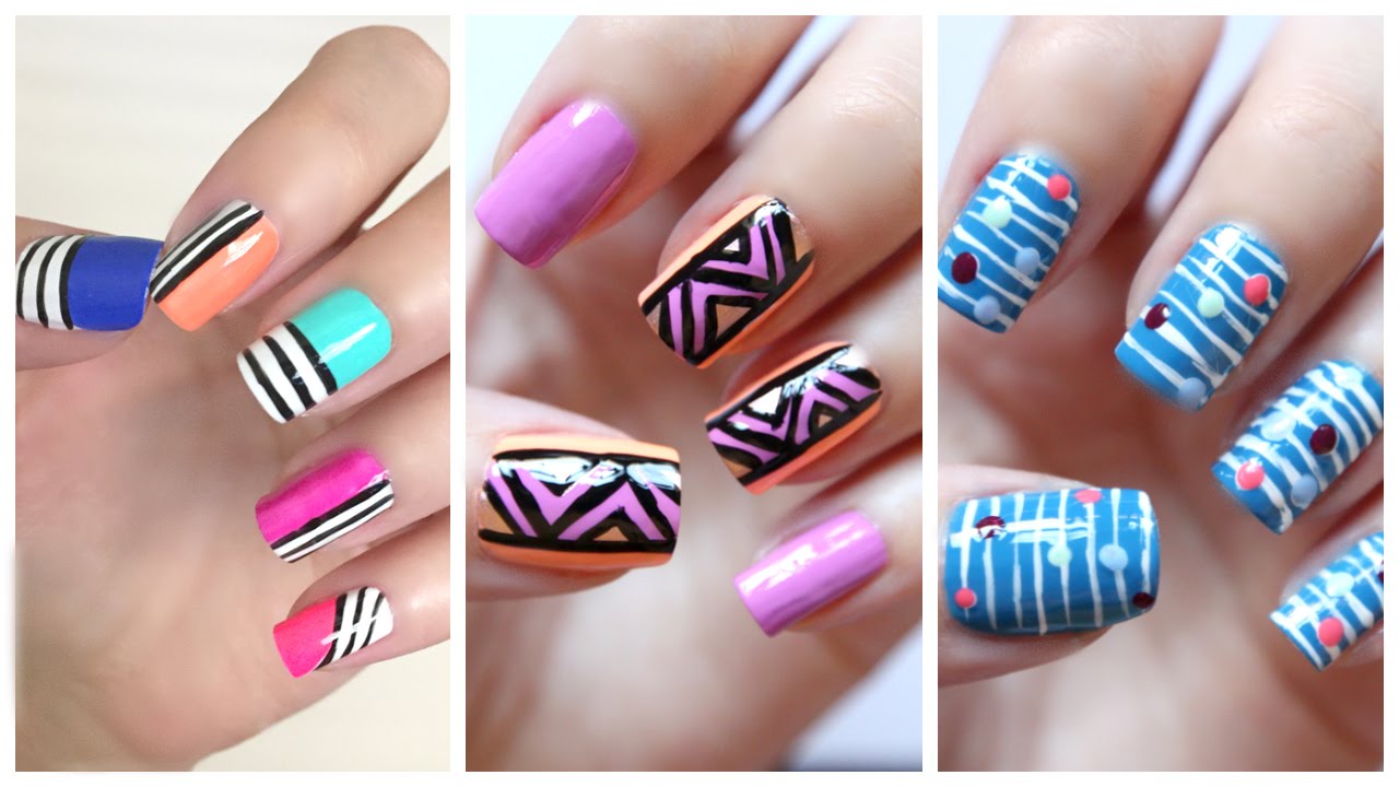 Basic Nail Art Step by Step: 10 Easy Tutorials for Beginners - wide 7