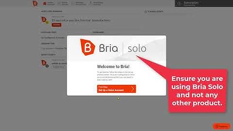 How to sign up and install bria solo on your Computer for Siptel Services.